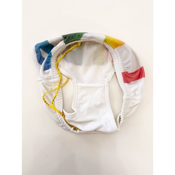 Lasc Mens Rainbow Logo Pride Swim Briefs Bottoms Medium - Picture 4 of 4